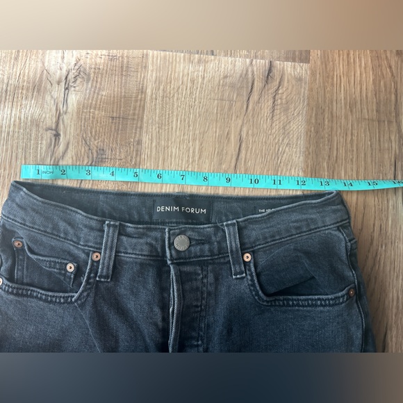 Denim forum arlo high rise straight size 27 - Picture 2 of 5
